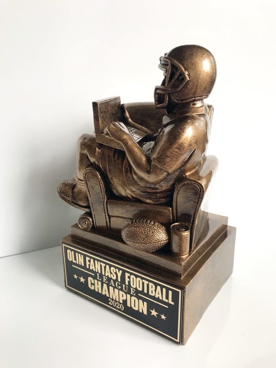 Fantasy Football "Armchair Quarterback" Trophy FREE SHIPPING FREE ENGRAVING 