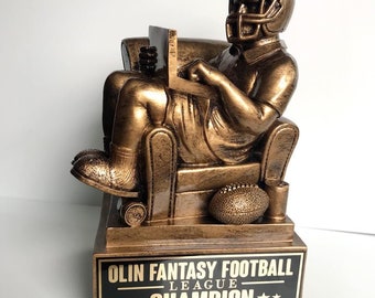 Fantasy Football 6 INCH Trophy FREE ENGRAVING