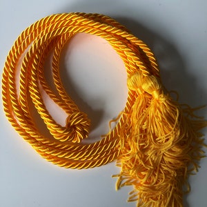 Gold Graduation Honor Cord | (SET of 1 OR 2) | Honor Society Cord