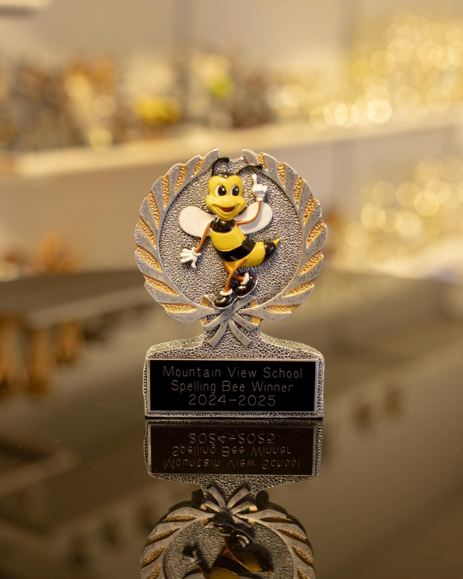 Spelling Bee Trophy | Custom Award | Personalized Academic Trophy - Etsy