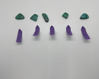 Chrysocolla Malachite polished Gemstones