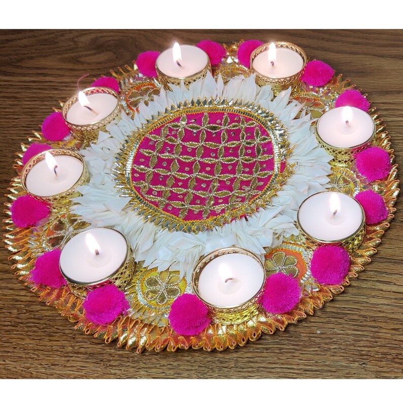 Beautiful Rangoli Tealight Candle Holder for Diwali Etsy