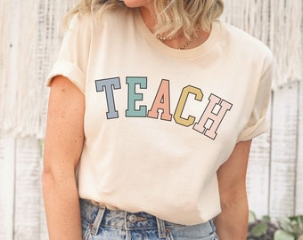 Teacher Tee, Back to School Tee, Teacher Team Shirts, Elementary School, Gift for Teacher, Teach Tee, Teacher Appreciation