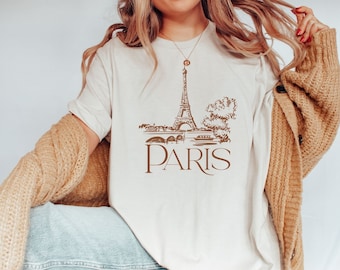 Paris France Shirt, France Travel Shirt, Eiffel Tower Shirt, Gifts For Paris Lover, Vacation in Paris Tee, France Souvenir Shirt,Paris Tee