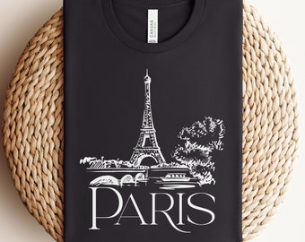 Paris France Shirt, France Travel Shirt, Eiffel Tower Shirt, Gifts For Paris Lover, Vacation in Paris Tee, France Souvenir Shirt,Paris Tee