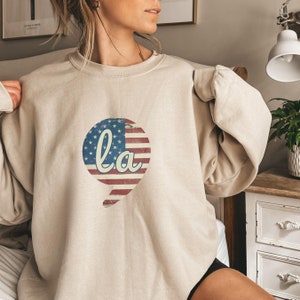 Comma La Harris Sweatshirt, Kamala Harris Sweatshirt, Madam President Sweatshirt, Democrat, Vote 2024, US Election, Kamala Rally Sweatshirt