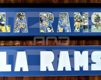 LA Rams Los Angeles Rams Cupcake Toppers - Etsy