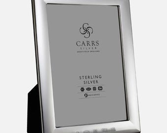 English Silver Photo Frame 6 x 4 Inches With Feature Hallmark For 2025
