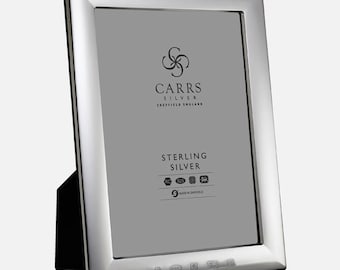 English Silver Photo Frame 10 x 8 Inches With Feature Hallmark For 2025