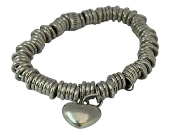 Vintage Links of London Sweetie Bracelet with Heart Charm - London - 2009