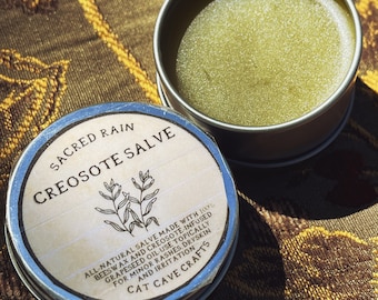 Creosote Chaparral Salve: Arizona Desert Rain Healing Balm (1 oz)