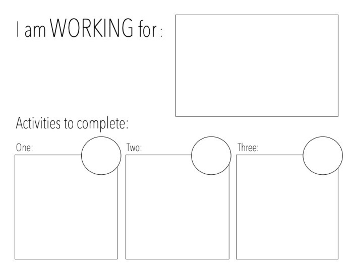 I Am Working For Chart Behavior Modification Chart Reward Etsy I Am Working For Chart Behavior Modification Chart Reward Etsy