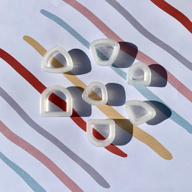 Stud Clay Cutters Stud Earring Top Polymer Clay Cutters Etsy