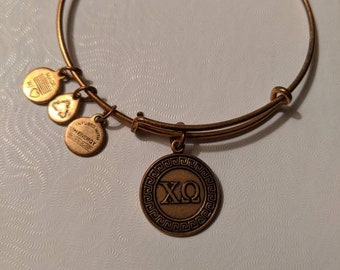 alex and ani chi omega bracelet