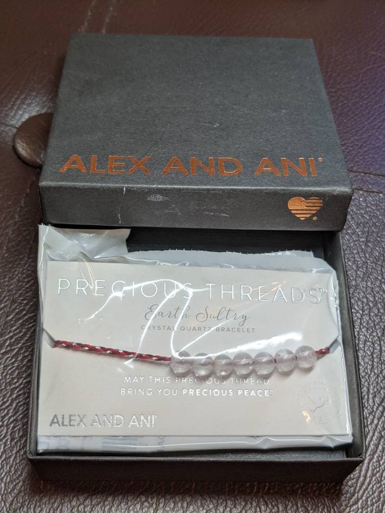 Alex and ani shop precious threads necklace
