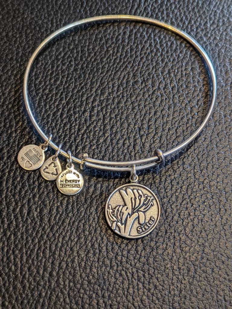 Alex and Ani Sister Charm Bangle Bracelet - Main Image