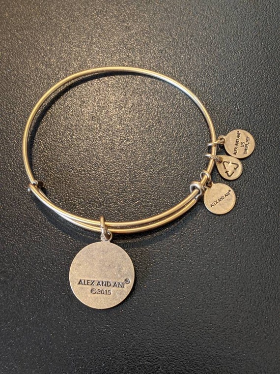 Alex And Ani University Of Virginia Logo Charm Bangle Bracelet