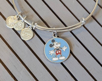 独特の上品 Alex x Parks Disney and バングル ミッキー&フラミンゴ Ani ブレスレット Alex and Ani Disney | Etsy