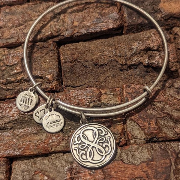 Alex and Ani Path of Life Charm Bangle Bracelet