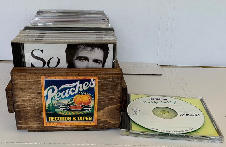 Peaches Las Vegas Mall Records Tapes Popular standard Storage #3 CD#39;s Crate for