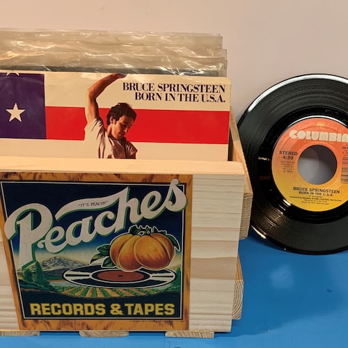 PEACHES RECORDS & TAPES Storage Crate for 12 Vinyl Etsy