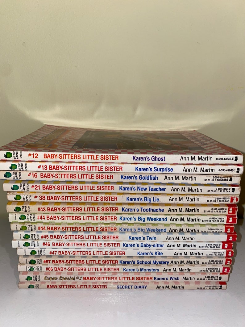 Babysitters Club Little Sister Books Etsy