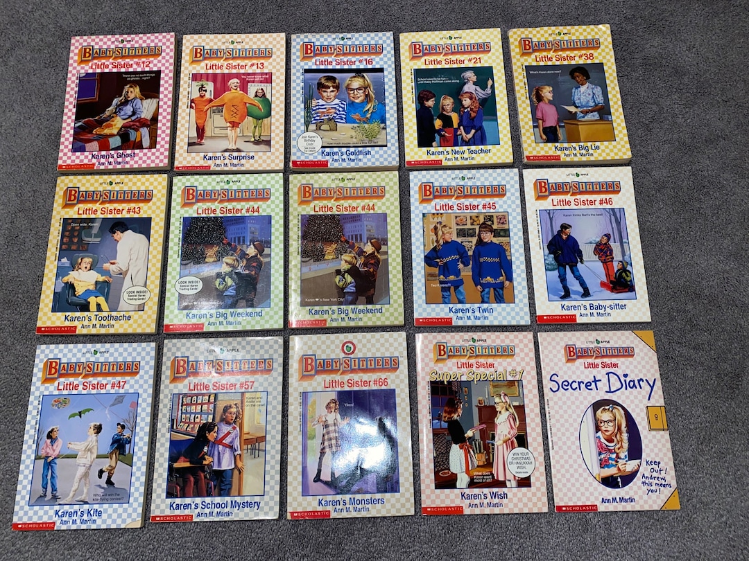 Babysitters Club Little Sister Books Etsy