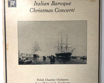 Italian Baroque Christmas Corelli Locatelli Manfredini MHS 4991K STEREO LP ... Vintage Stereo Vinyl Lp Record