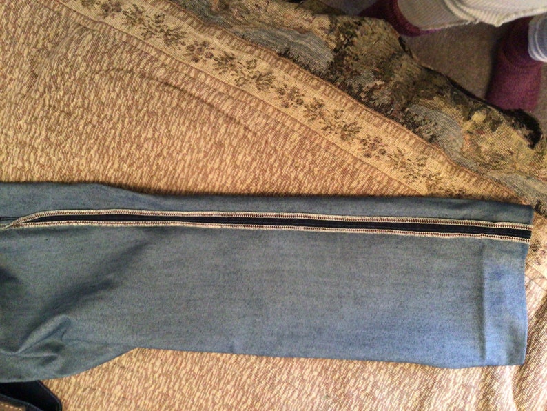Silver Suki Capri 28 Sequins Pockets