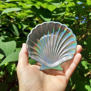 Holographic Seashell Trinket Dish