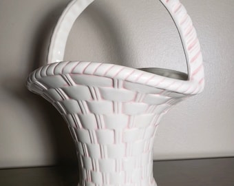Festive Ceramic Basket