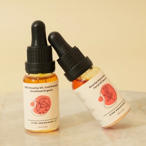 Double Rosehip Facial Skincare Glow Set | Organic Rosehip Seed Oil and Organic Rosehip Extract | Hydration | Anti-Aging | Skin Rejuvenating