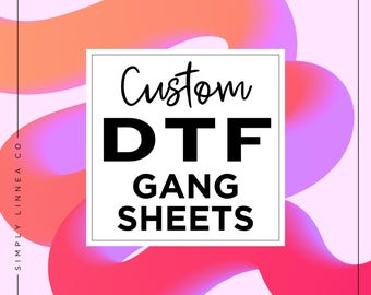 DTF Gang Sheet | DTF Transfers | Gang Sheets | Custom Heat Transfers | Bulk DTF Gang Sheets | Direct to Film Transfers