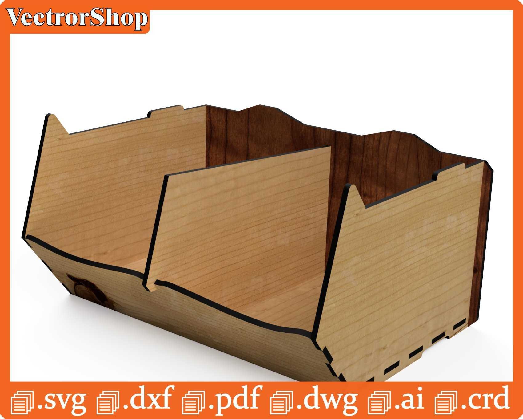 Vertical Sockets For Laser Cutting For Cnc Laser Vector Etsy