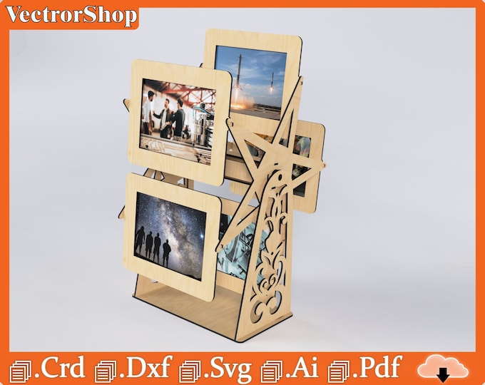 Carousel Photo Frames / Star Photo Frames / Home Decoration / Etsy