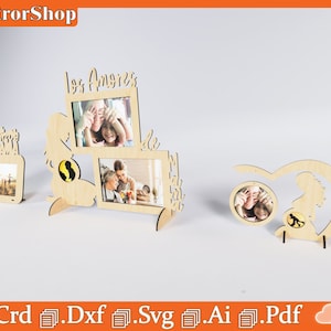 Mom porter / vectors for laser cutting / desktop / gifts for Mother's Day / Pictures with phrases / Laser cut files / Photo frmaes / art cnc