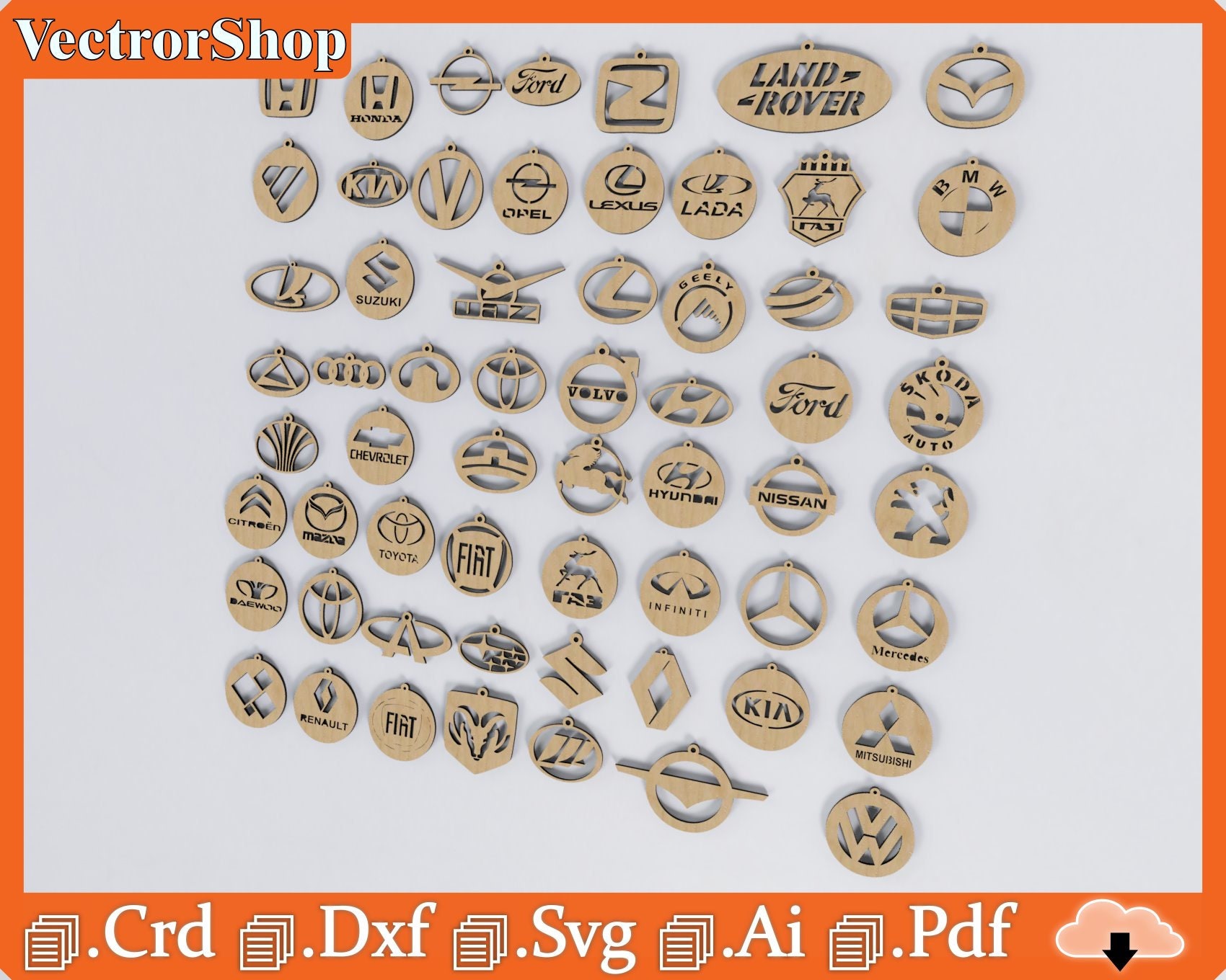 Vintage Keys SVG Cutting Files PNG Clip Art DXF Cad Laser Vector