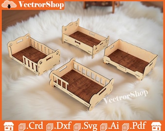 Laser Cut Pet Bed, Cat or Dog Furniture Plans (Digital Download)
