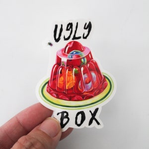 UGLY BOX | Die Cut Sticker | Gel Jamlang Original Design for Mochablue