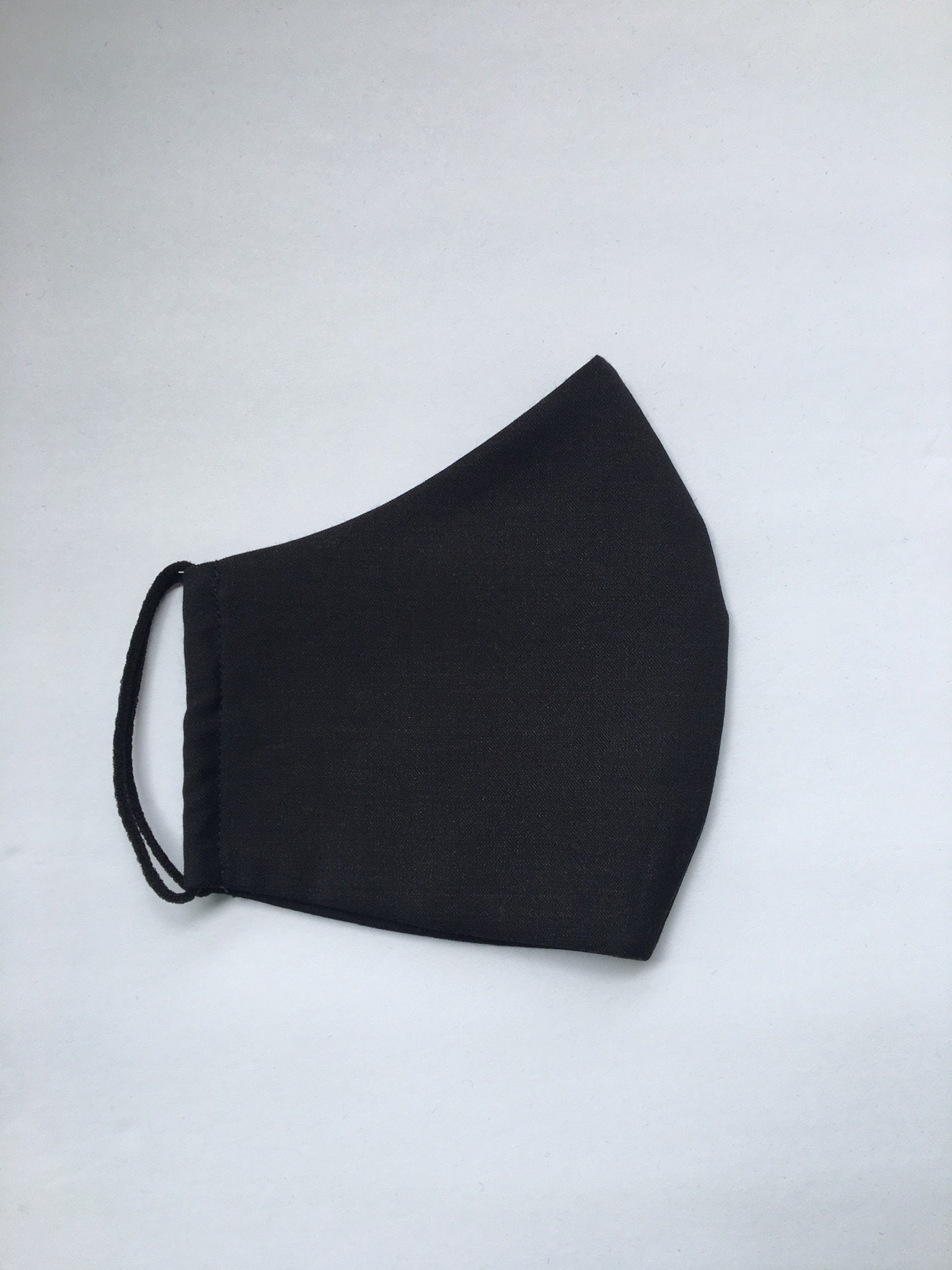 Formal Suit Masks Italian fabric (Black)