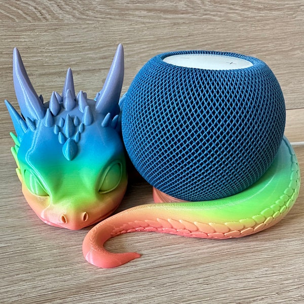 Schlafender Drache für HomePod Mini Geschenkidee Kindergeburtstag