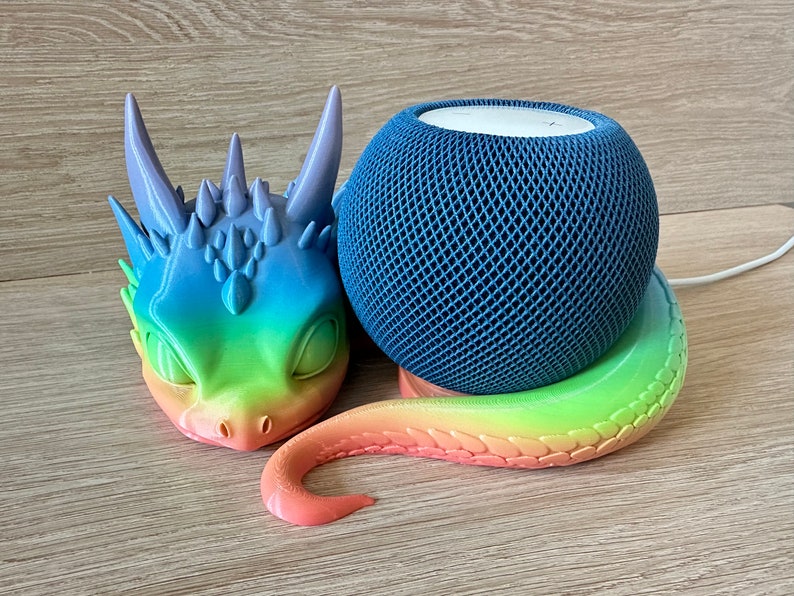 Schlafender Drache für HomePod Mini Geschenkidee Kindergeburtstag Bild 1