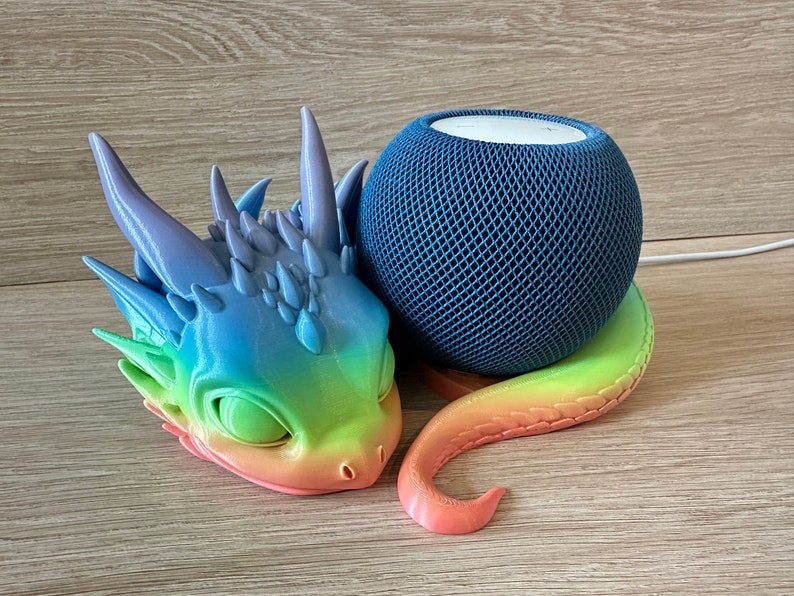 Schlafender Drache für HomePod Mini Geschenkidee Kindergeburtstag Bild 2