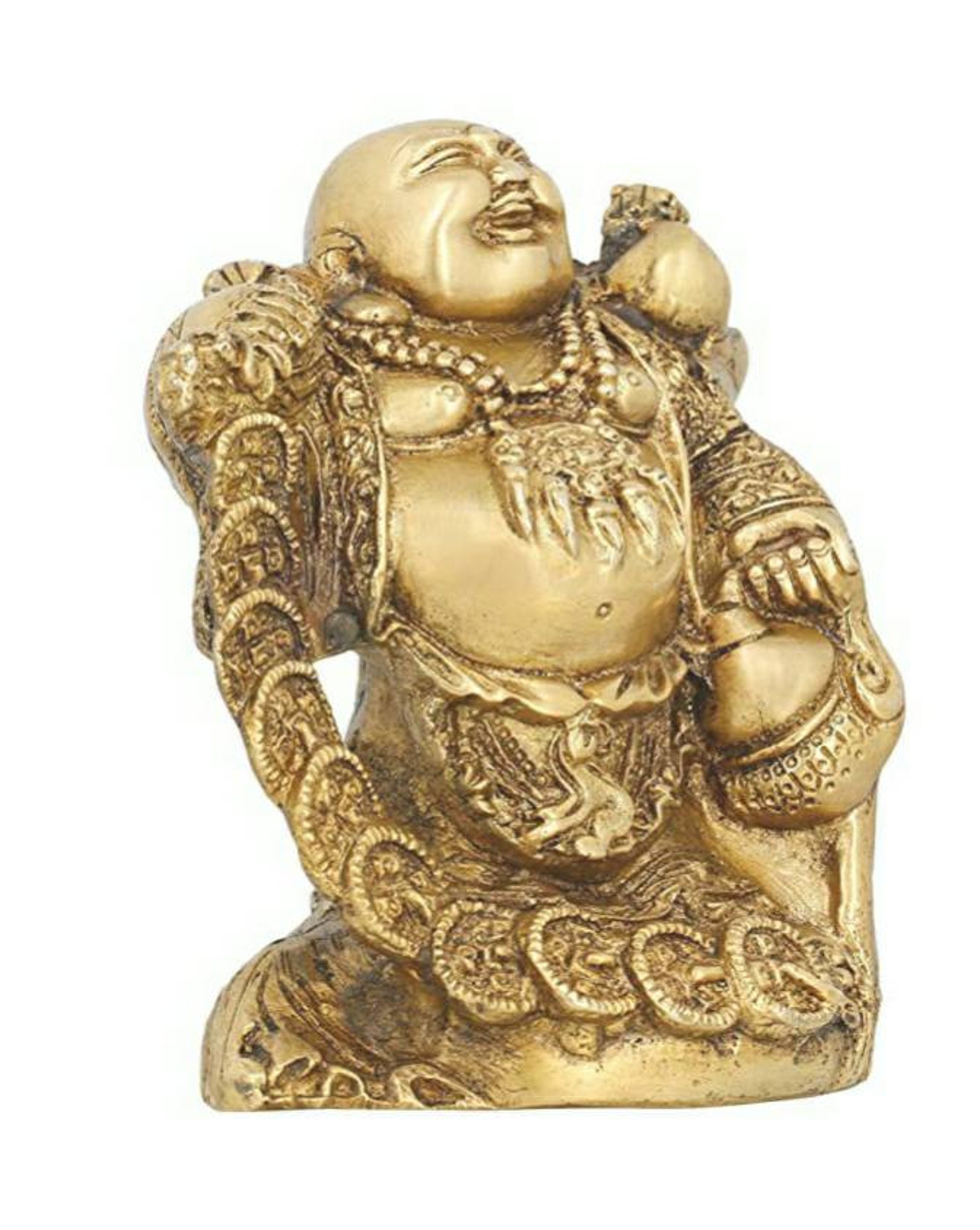 Vintage Laughing Buddha Buddha of Wealth and Money Feng Shui Etsy
