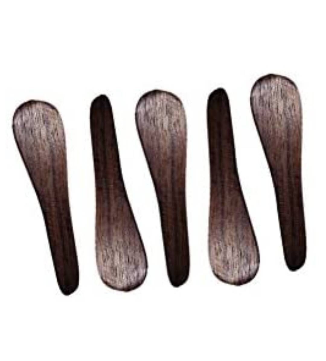 50 pcs Mini Cosmetic Spatula Scoop wood/cosmetic mask Etsy