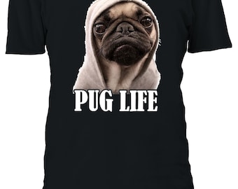 Gift Present Chinese Dog Funny Lover x14 Colours Eat Sleep Pug Womens T-Shirt