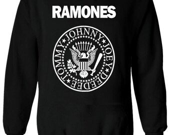 BLONDIE PUNK ROCK SWEATSHIRT unisex white JUMPER ramones S M L XL 2XL 3XL