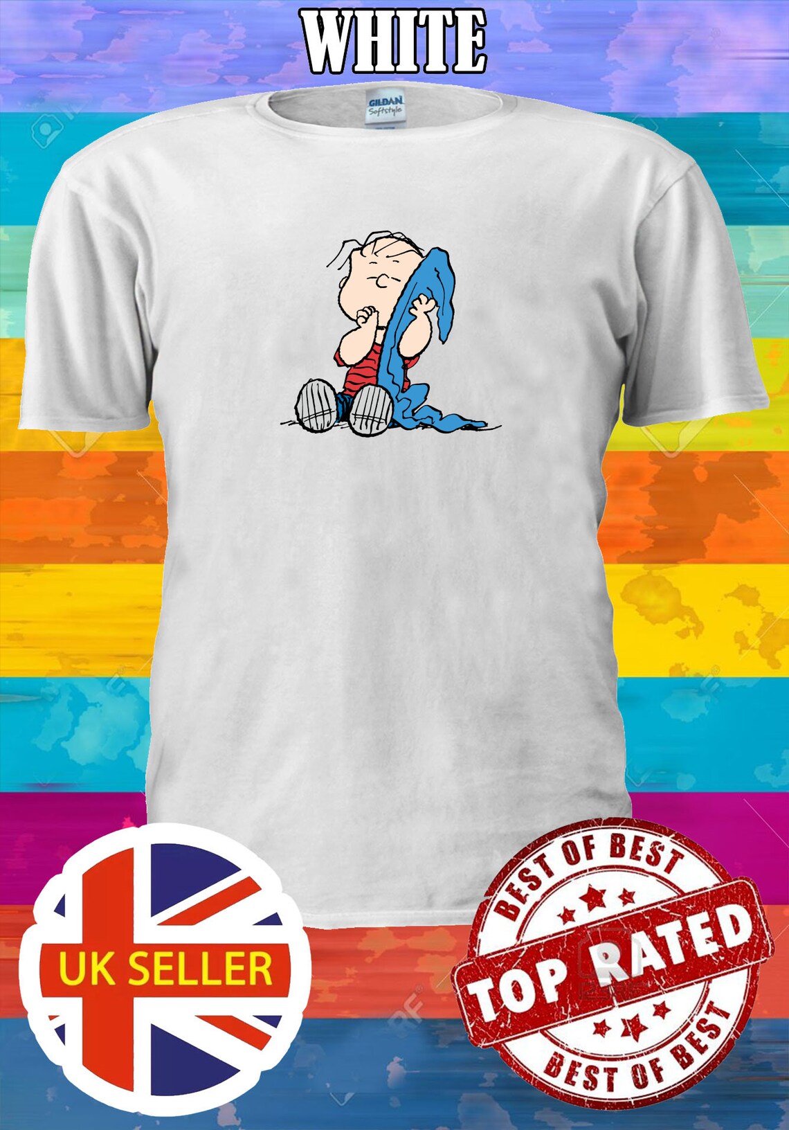 Glücklich Linus & seine Decke T Shirt T Shirt Etsy