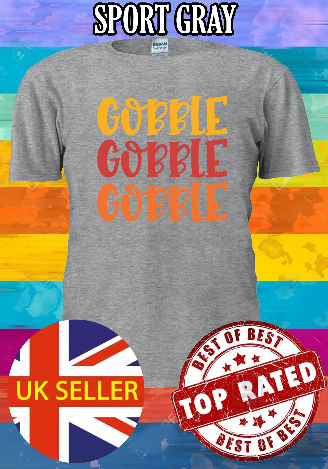 Gobble Gobble Gobble T shirt T shirt S-M-L-XL-XXL-3XL-4XL-5XL | Etsy