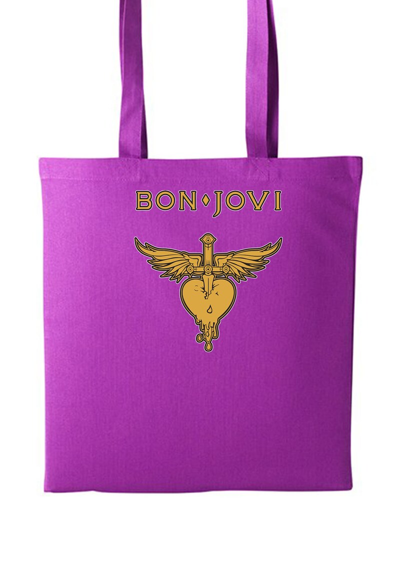 bon jovi tour tote bag